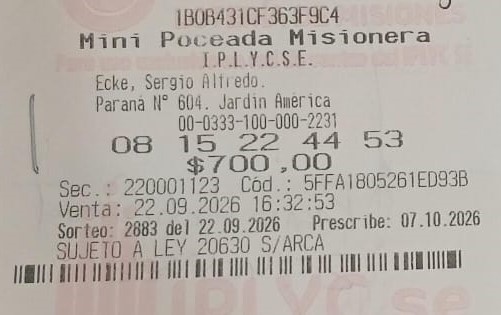 Con el premio de la Mini pagará deudas y ayudará a sus hijos estudiantes