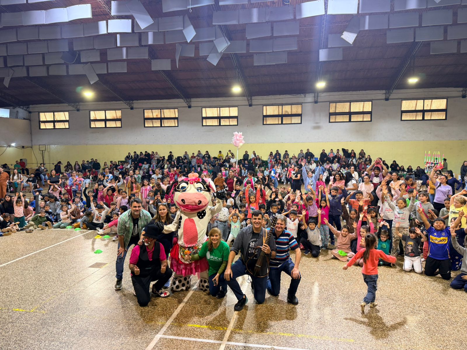 Chicos de tres municipios, a pura risa con Gurises Felices
