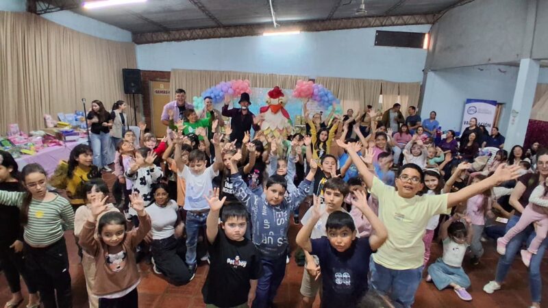 Gurises Felices festejó con los niños de un extremo a otro de la provincia