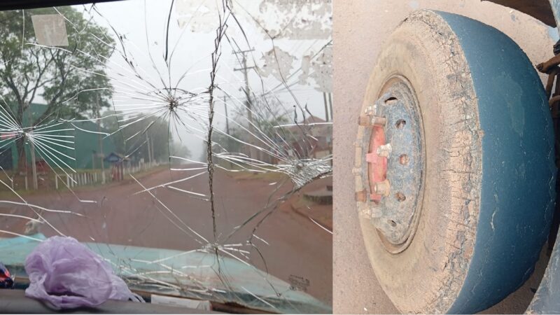 Retuvieron un camión en pésimas condiciones que circulaba cargado en Oberá