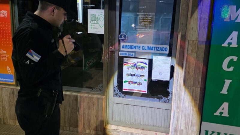 El martes recuperó la libertad y esta madrugada quiso robar un kiosco del centro de Oberá