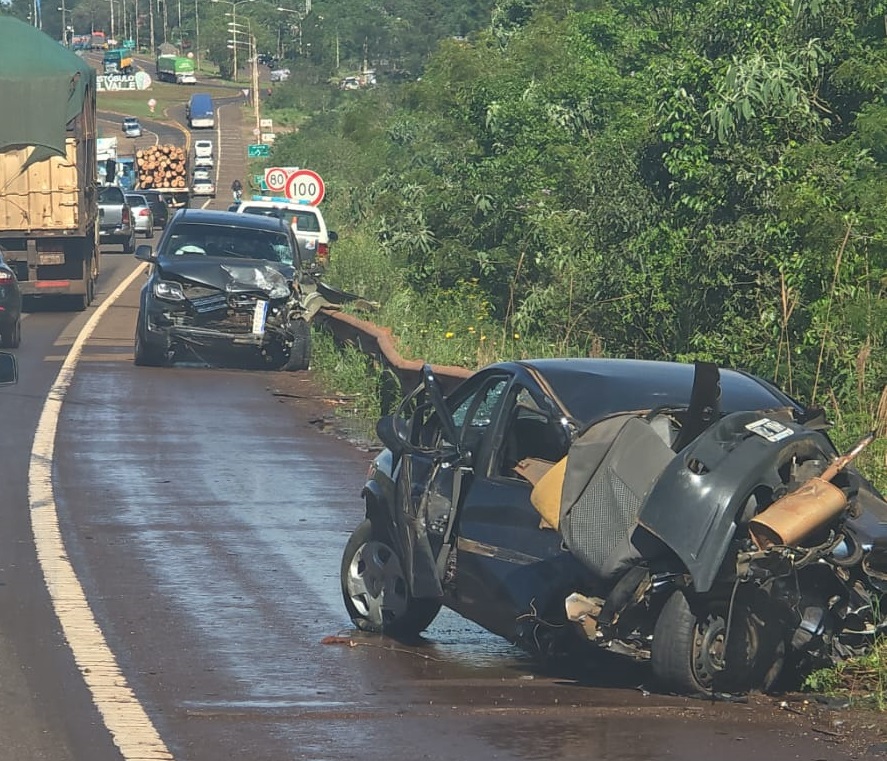 Grave accidente en Aristóbulo del Valle genera demoras en el tránsito