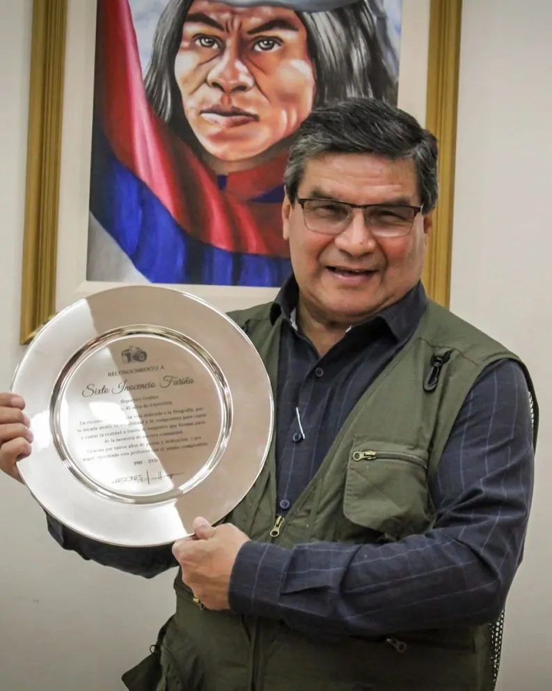 Reconocieron la trayectoria de Sixto Fariña, ícono del fotoperiodismo misionero y un compañero extraordinario
