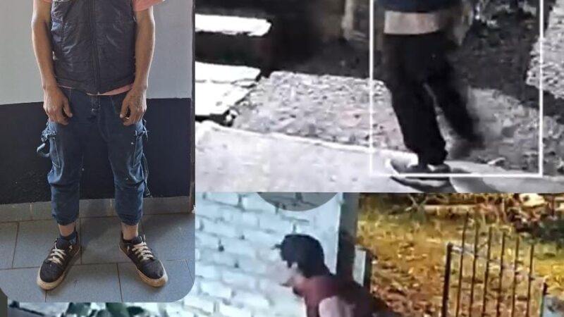 Lo identificaron por las cámaras y lo detuvieron con un horno robado