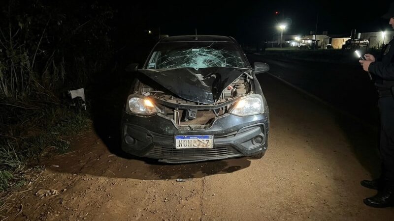 Atropellaron y mataron a un peatón en San Vicente