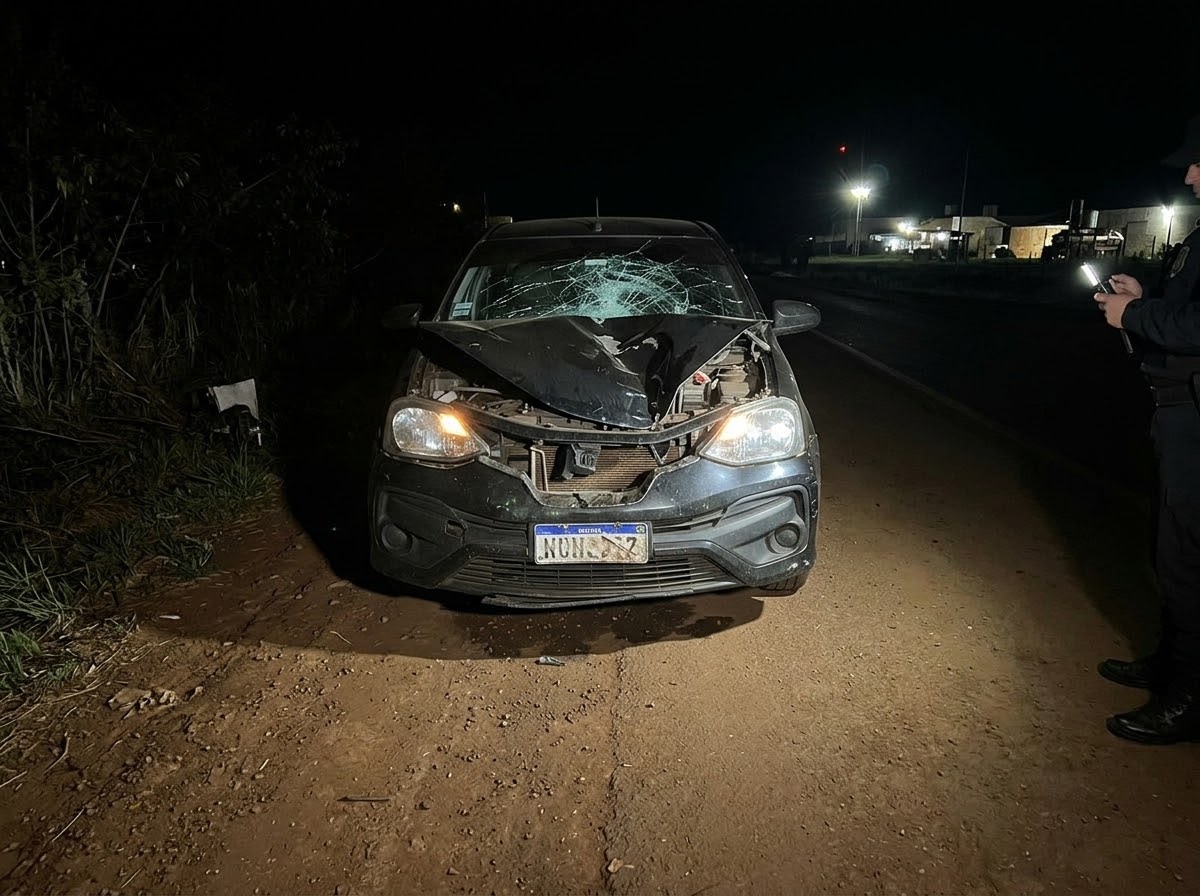 Atropellaron y mataron a un peatón en San Vicente