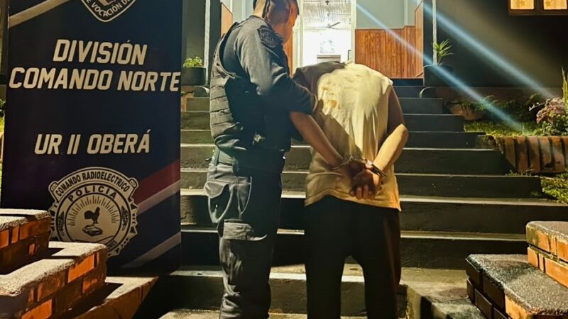 Golpeó y lastimó a su pareja, que está embarazada de cuatro meses