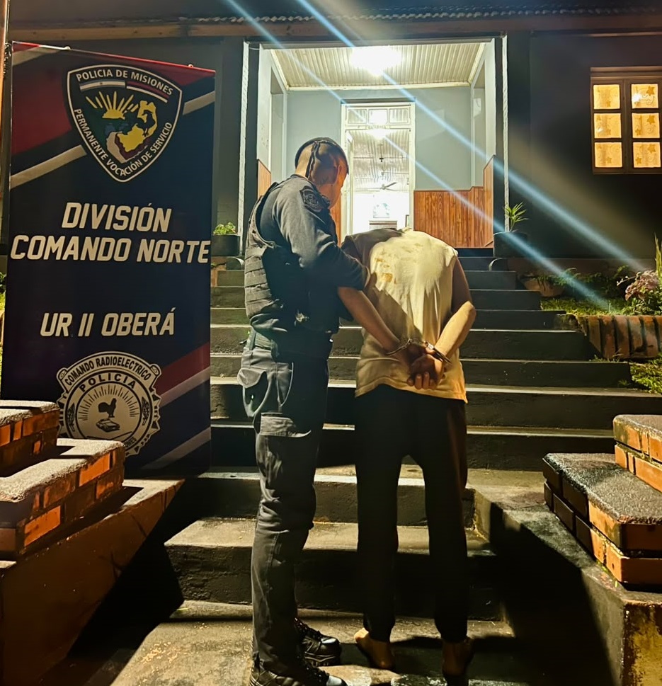 Golpeó y lastimó a su pareja, que está embarazada de cuatro meses