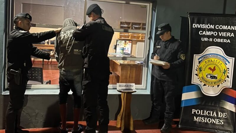 Golpeó a un adolescente y le robó el celular frente a una escuela: terminó preso
