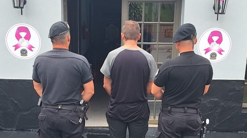 Detuvieron a un docente en Oberá acusado de incumplir una prohibición de acercamiento
