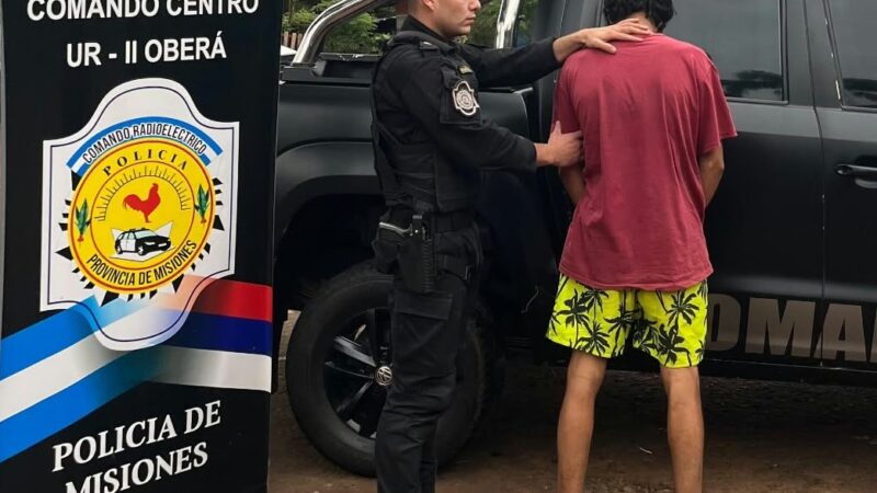Detuvieron a dos sospechosos de robar casi 100 metros de cables en Oberá