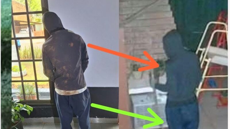 Robos en Oberá: entraron a dos viviendas y detuvieron a un sospechoso tras una persecución