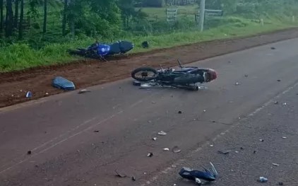 Un muerto por choque de motos
