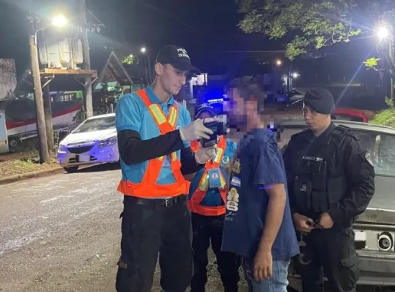 San Vicente: le hicieron el test y resultó que manejaba con casi 6 veces más alcohol de lo permitido