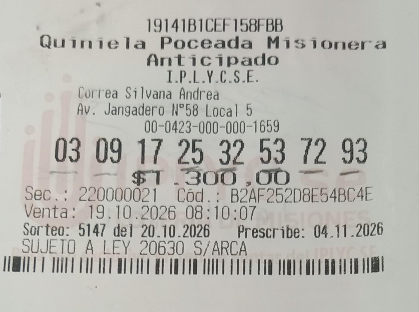 Ganó 388 millones de pesos de la Poceada y contó que usará la plata para saldar deudas, ayudar a los hijos y para viajar