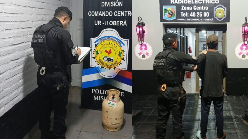 Vendió una garrafa robada por 50 mil pesos y terminó preso