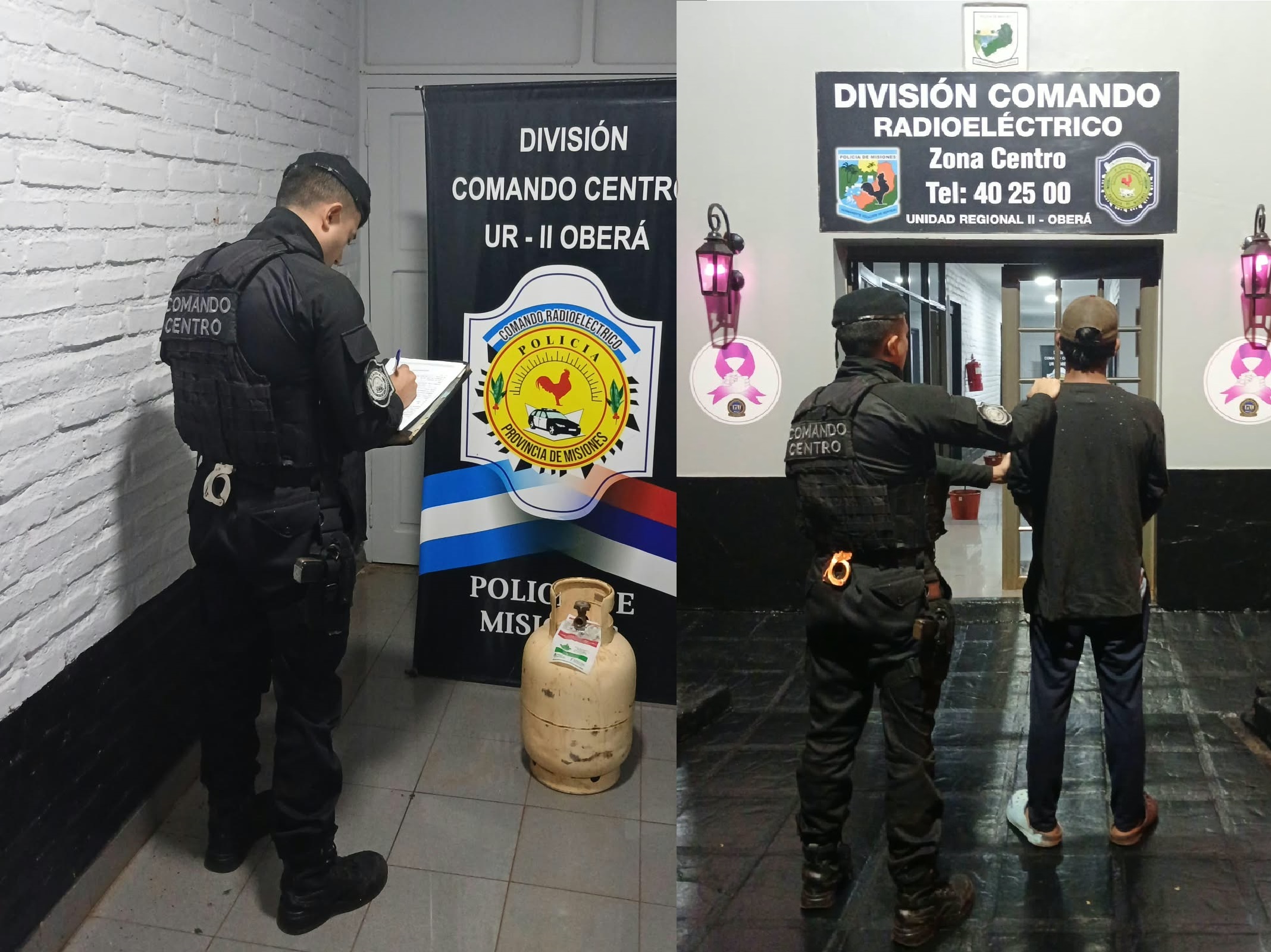 Vendió una garrafa robada por 50 mil pesos y terminó preso